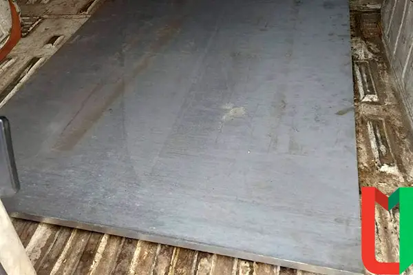 Алюминиевая плита 1000х2000х20 мм АМцМ с обработкой анодированная